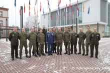 Nelnk G OS SR generlporuk Vojtek navtvil Vcvikov centrum spojeneckch sl NATO