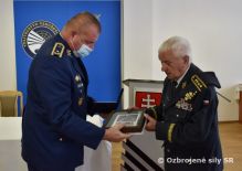 Vojnov vetern armdny generl Emil Boek na nvteve Slovenska